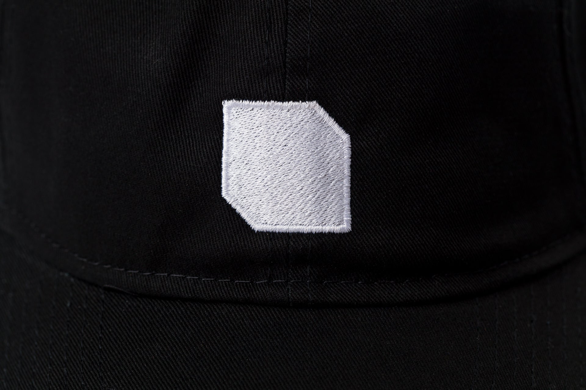 Black Cube Dad Cap