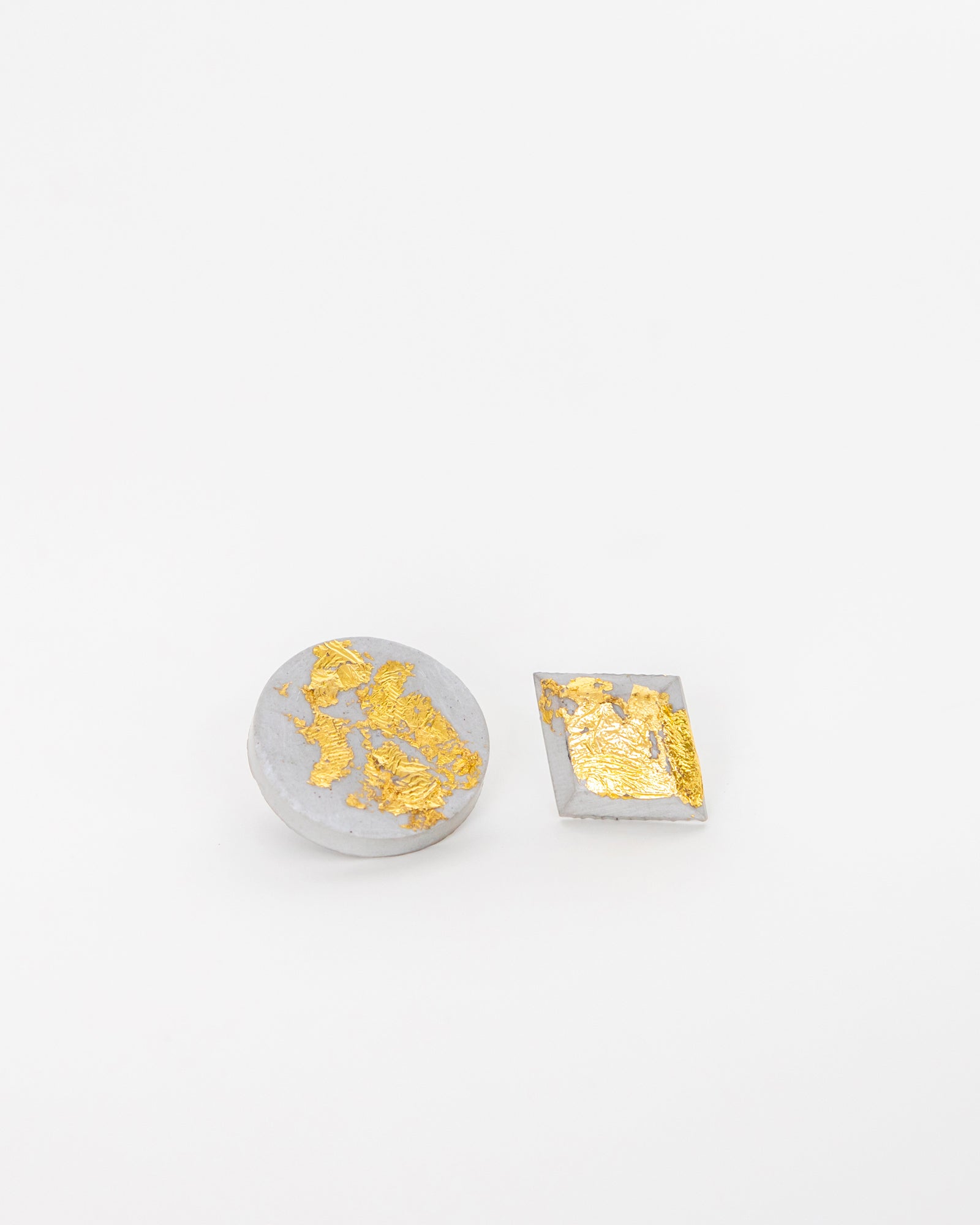 J. Cotter Concrete Circle Earring